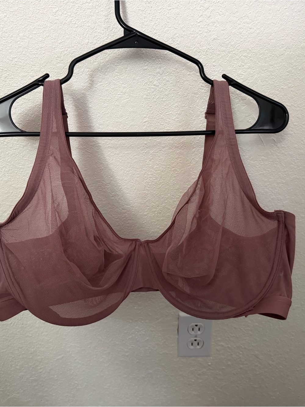Sheer Underwire Mesh Bra